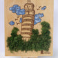 Картина - Наклонената кула в Пиза | 25х30 см