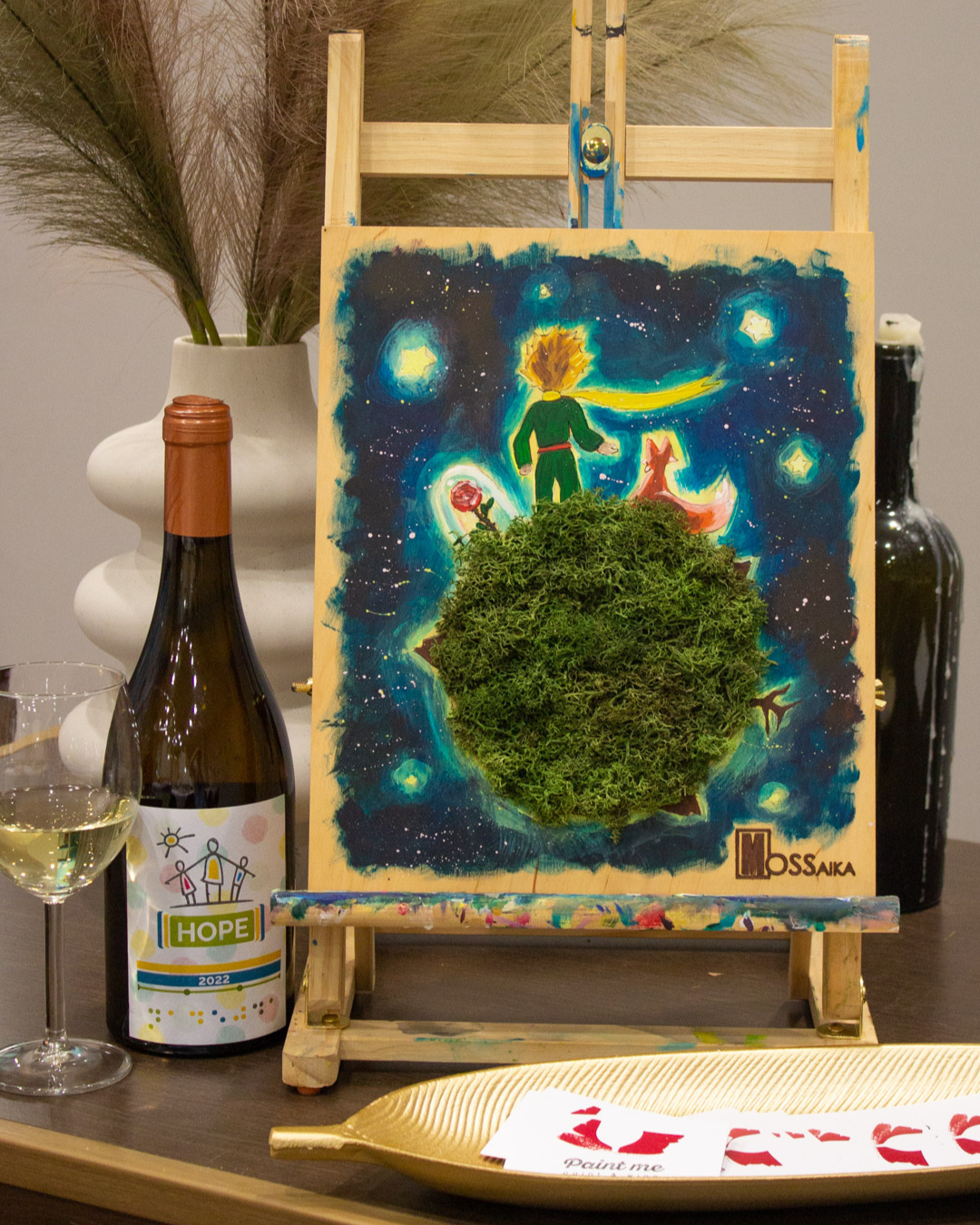 “Малкият принц” - Рисуване, вино и естествен скандинавски мъх