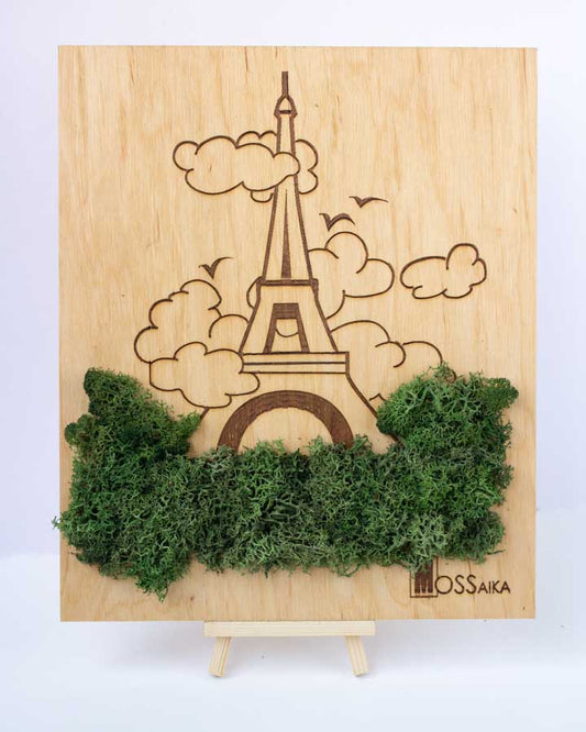 Painting "Eiffel Tower" | 25x30 cm