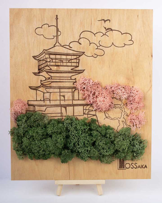 Picture "Ticket to Japan" | 25x30 cm