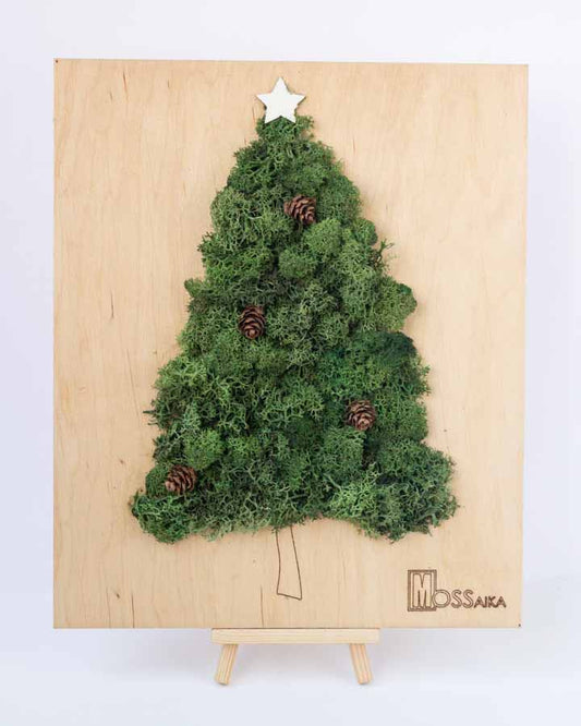 Картина - Коледно дърво | 25x30 см