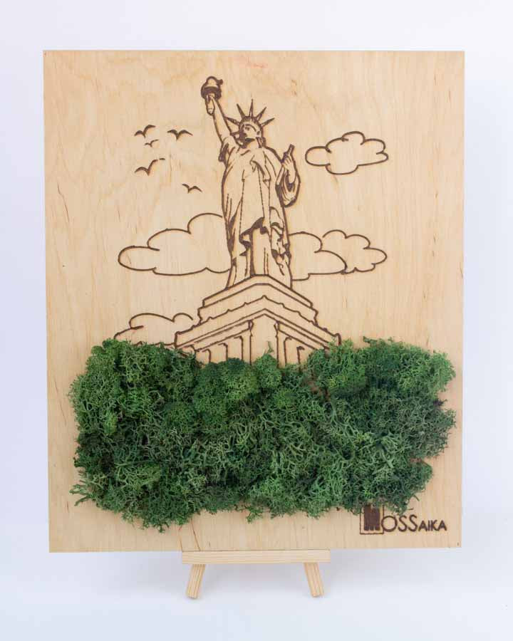Картина - Статуя на свободата | 25x30 см